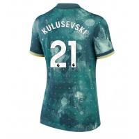 Tottenham Hotspur Dejan Kulusevski #21 Replica Third Shirt Ladies 2024-25 Short Sleeve